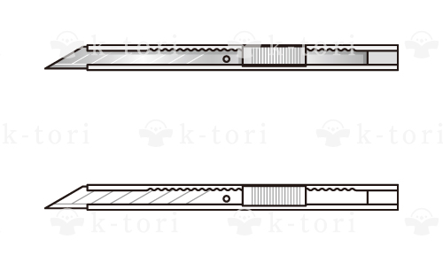 商品一覧 カッターナイフ テクニカルイラストの購入ならk Tori マニュアル 取説に使える素材の販売サイト